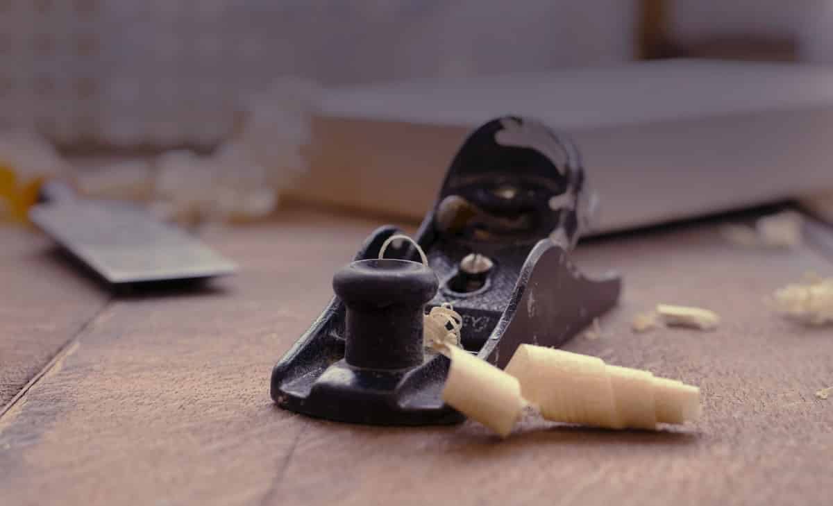 small hand wood planer image