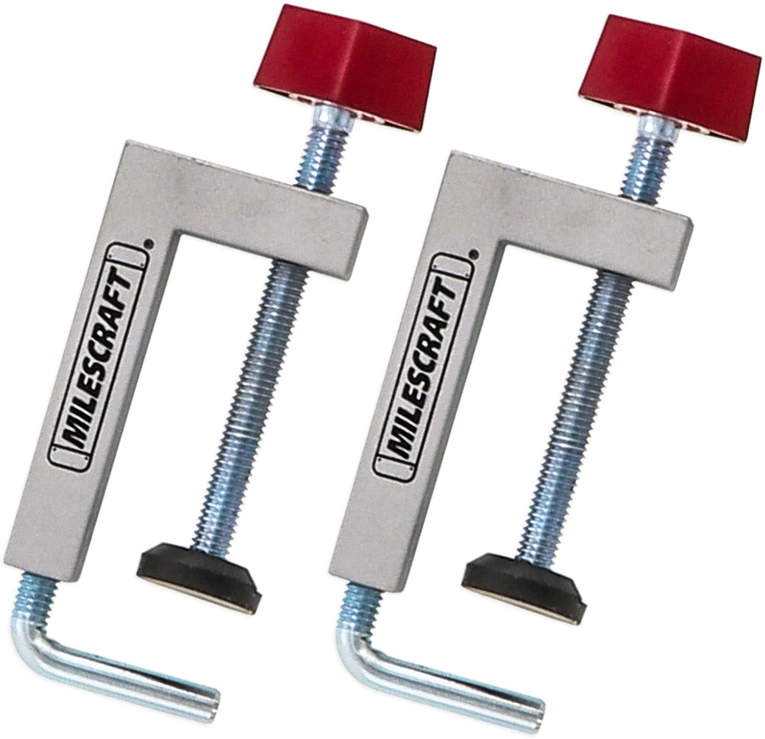 milescraft 4009 fence clamps in silver color